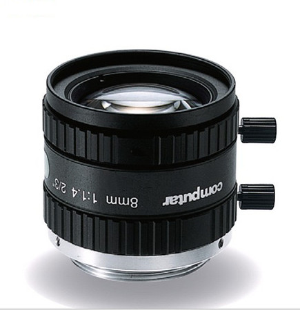 类型：FL-CC0814-2M 焦距 8mm
简介：200万像素对应类型的镜头有广泛的应用领域，您可以根据焦距和画面尺寸选择最合适的镜头，手动光圈镜头最适应200万像素图像处理的数据读取，机型小且性能高超，可以在贴片机、晶片、电子基板等精密加工品的检查中发挥优越的性能。