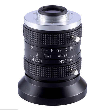 类型：FL-CC2514-5M 焦距 25 mm
简介：500万像素（2/3型）对应的手动光圈镜头。最适合于：晶片、贴片机、基板实际安装等大型的被采集体，包括它们的边缘都能以超高清晰度的图像被采集，并能进行检查、模式匹配、校准，等种种处理。